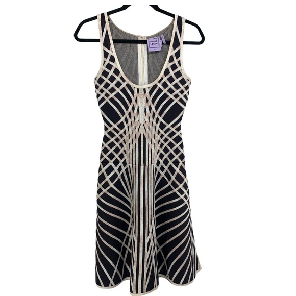 Hervé Leger Eva Anthracomb Night Out Dress - Picture 8 of 16